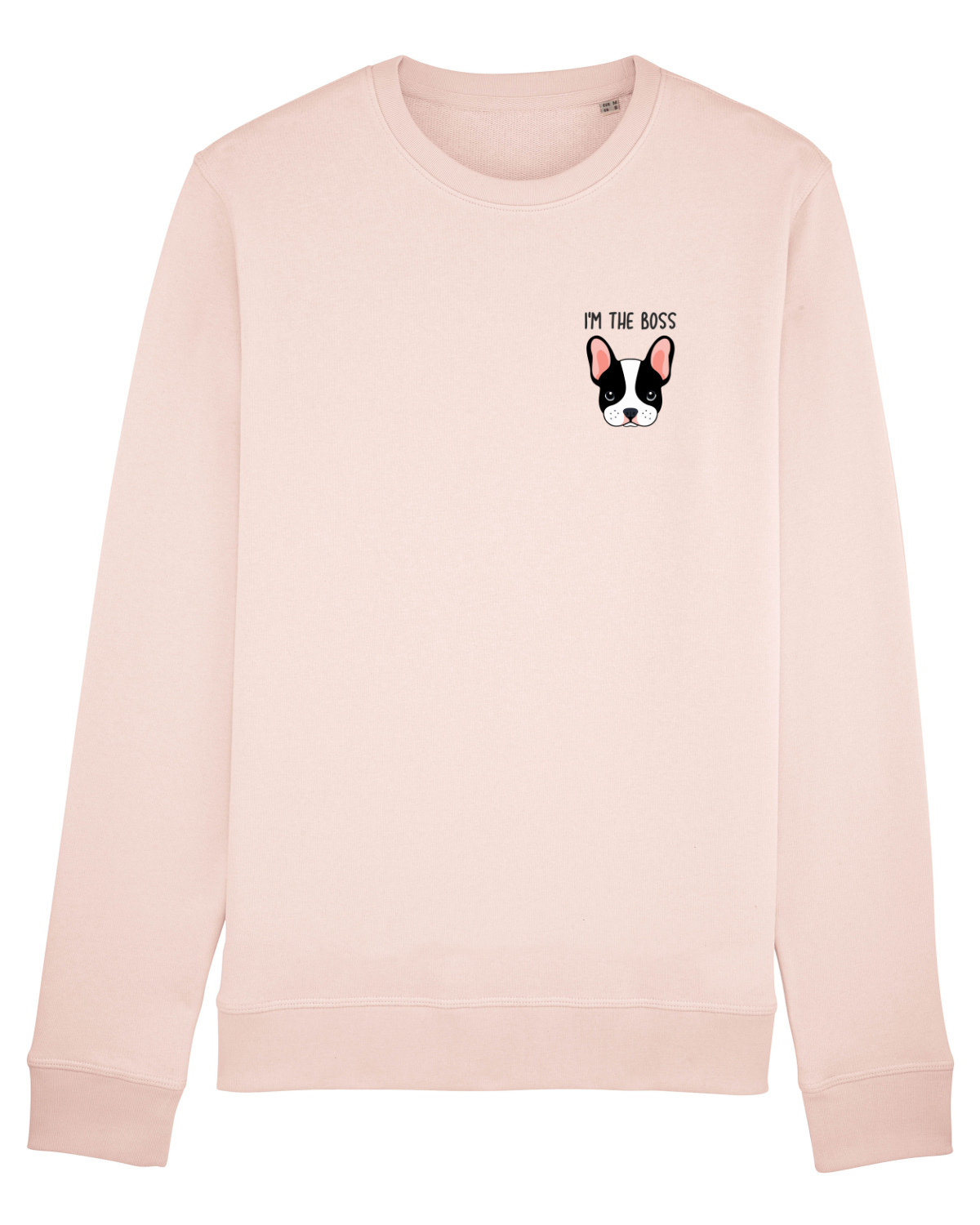 Bluză mânecă lungă Unisex Rise Candy Pink