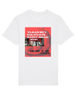 Clear Sky Cultivate Rainy Read Tricou mânecă scurtă Unisex Rocker