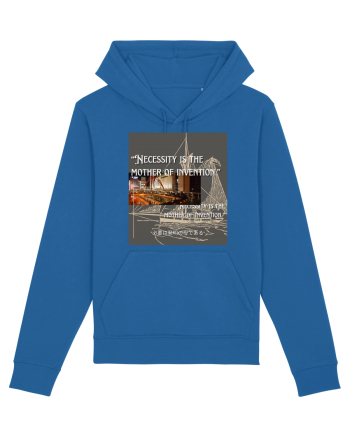 Necessity I sThe Mother Of Invention Royal Blue