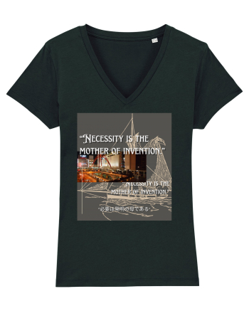 Necessity I sThe Mother Of Invention Black
