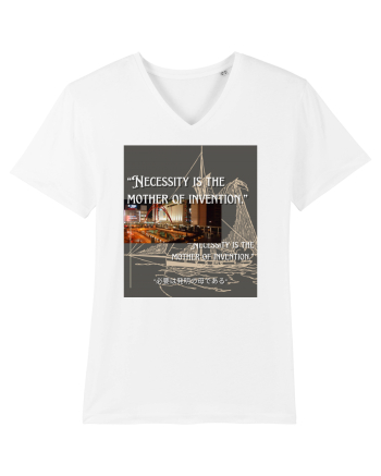 Necessity I sThe Mother Of Invention White