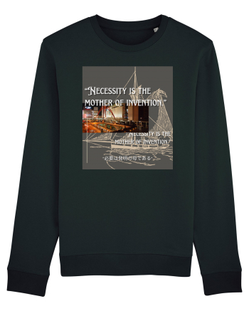 Necessity I sThe Mother Of Invention Black