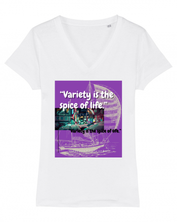 Variety Is The Spice Of Life White