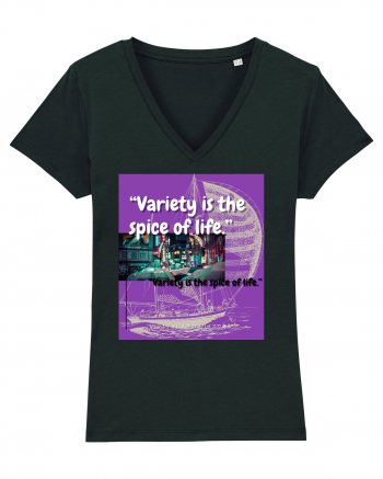 Variety Is The Spice Of Life Black