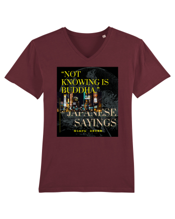 Not Knowing Is Buddha Burgundy