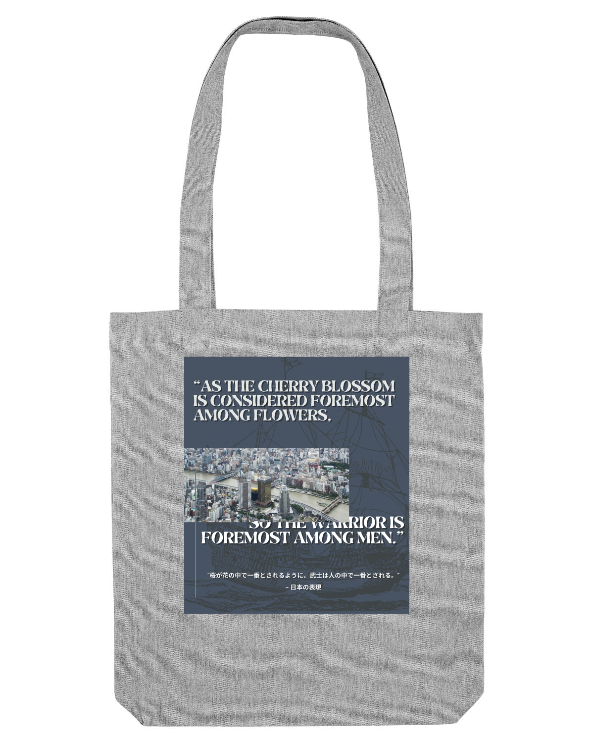 Sacoșă textilă Heather Grey