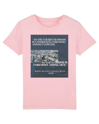As The Cheery Blossom Is Considered Foremost Among Flowers Cotton Pink