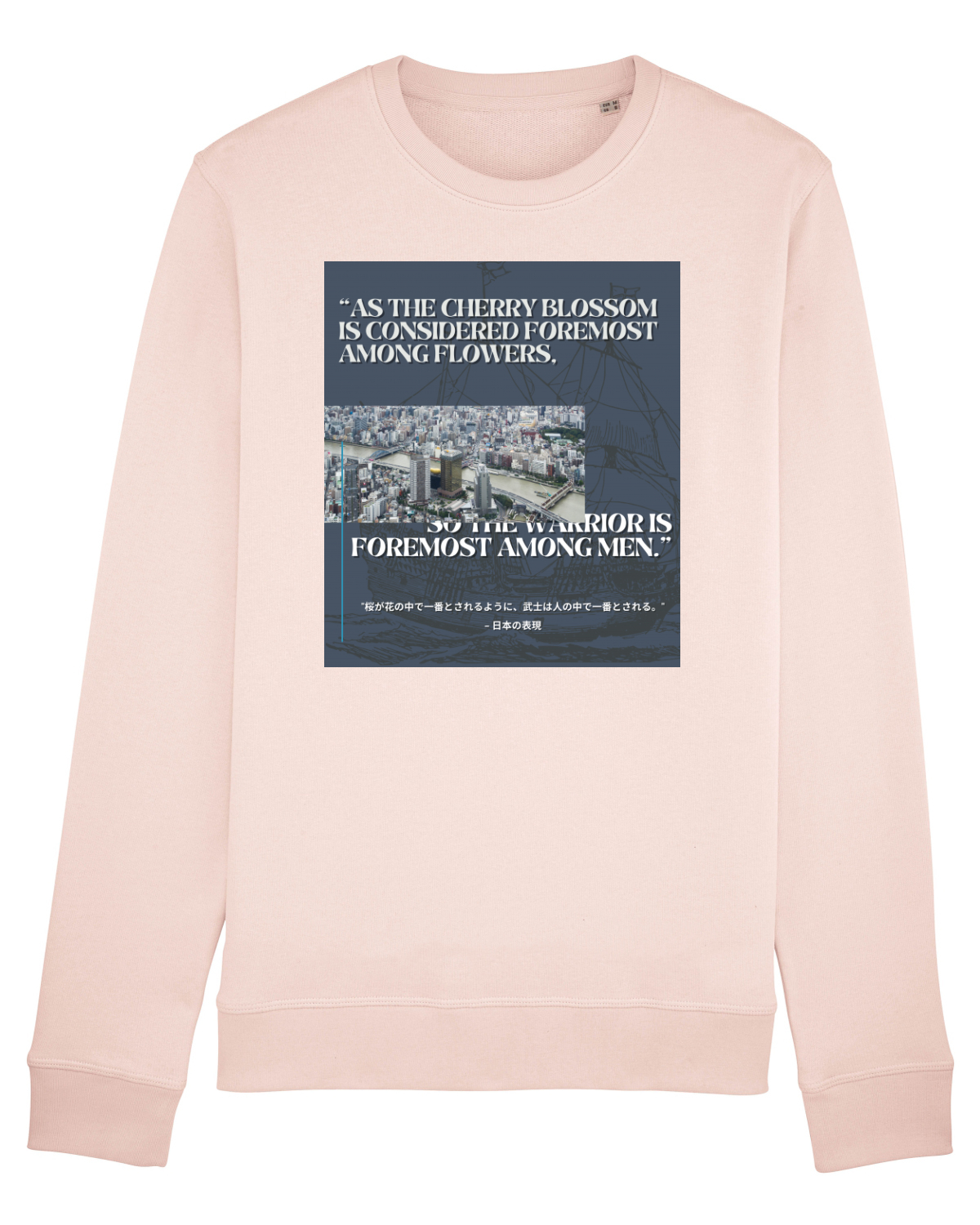 Bluză mânecă lungă Unisex Rise Candy Pink
