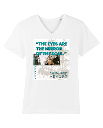 The Eyes Are The Mirrors Of The Soul White