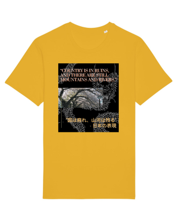 Country Is In Ruins And There Are Still Mountains And Rivers Spectra Yellow