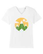 Camping Tricou mânecă scurtă guler V Bărbat Presenter