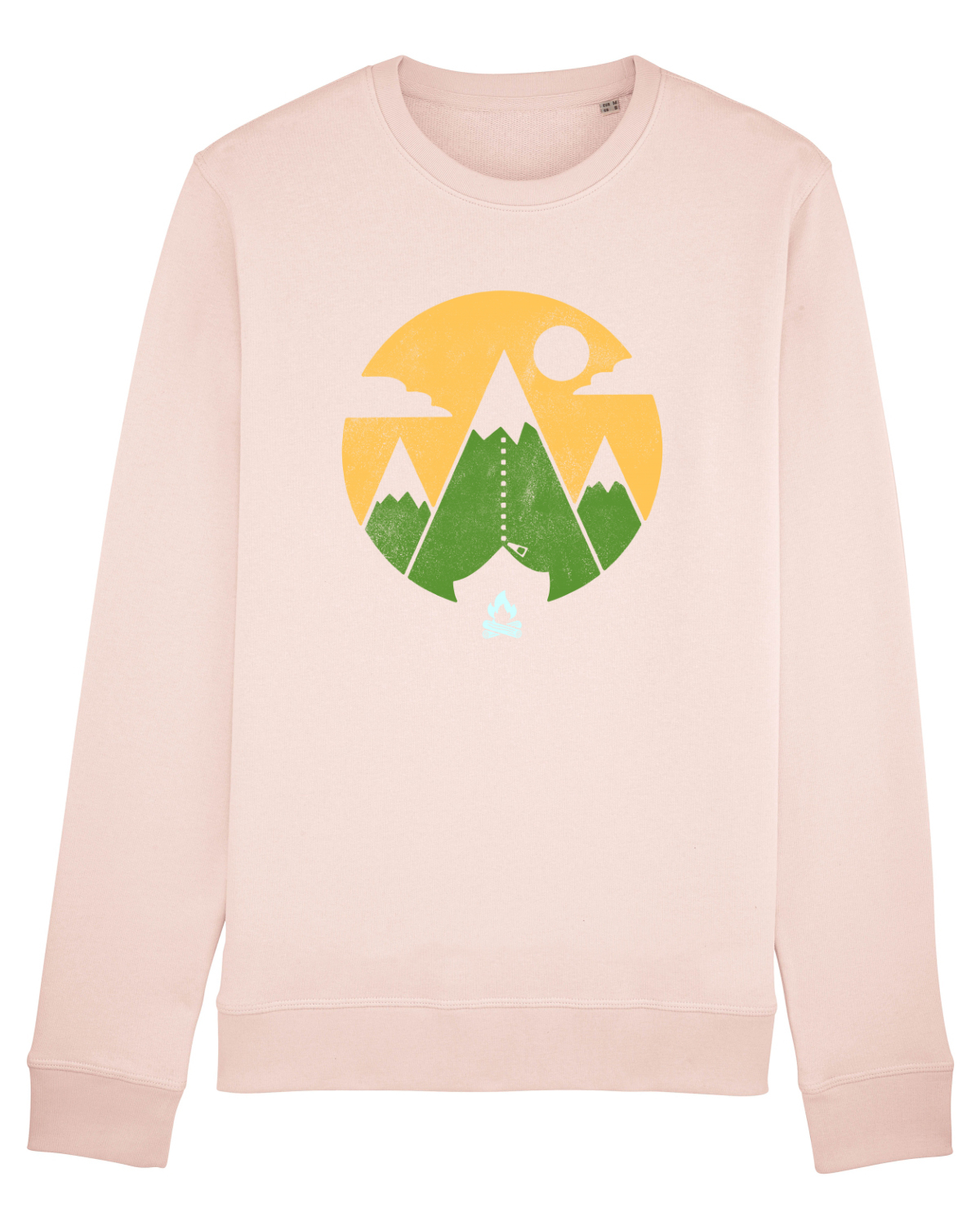 Bluză mânecă lungă Unisex Rise Candy Pink