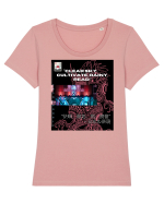 Clear Sky Cultivate Rainy Read2 Tricou mânecă scurtă guler larg fitted Damă Expresser