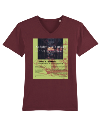 Creativity Is A Drug I Cannot Live Without Burgundy