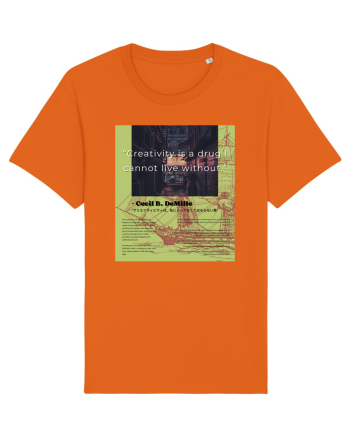 Creativity Is A Drug I Cannot Live Without Bright Orange