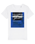 No Great Art Has Ever Been Made Without The Artist Having Known Danger Tricou mânecă scurtă  Copii Mini Creator