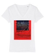 Imagination Is The Beginning Of Creation... Tricou mânecă scurtă guler V Damă Evoker