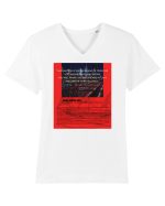 Imagination Is The Beginning Of Creation... Tricou mânecă scurtă guler V Bărbat Presenter