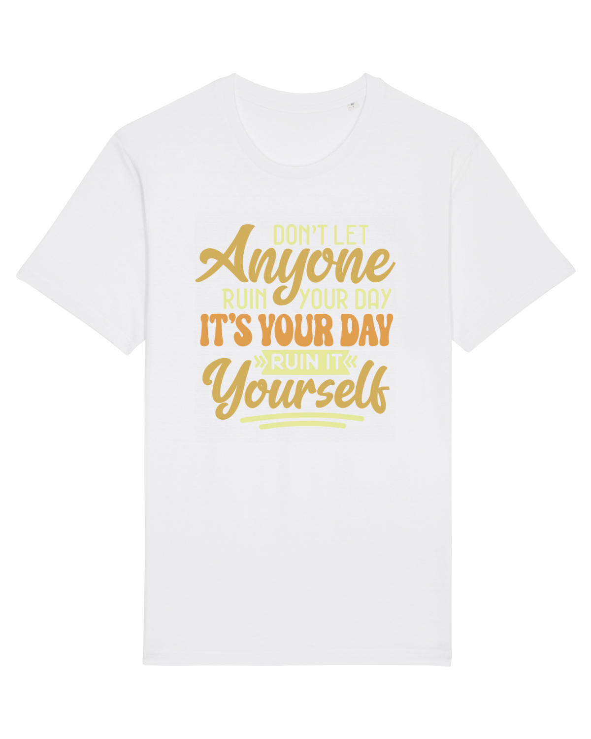 Tricou mânecă scurtă Unisex Rocker White