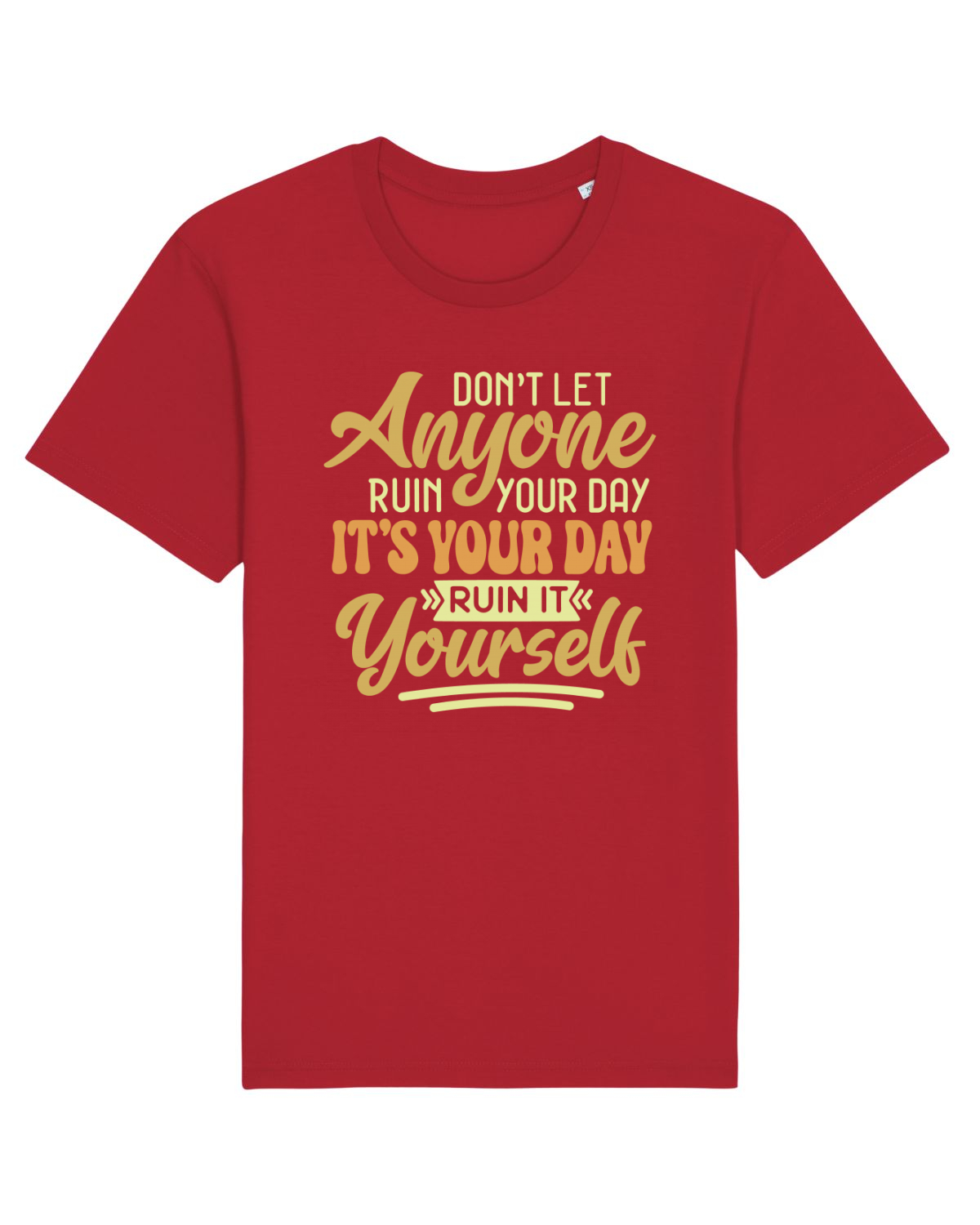 Tricou mânecă scurtă Unisex Rocker Red