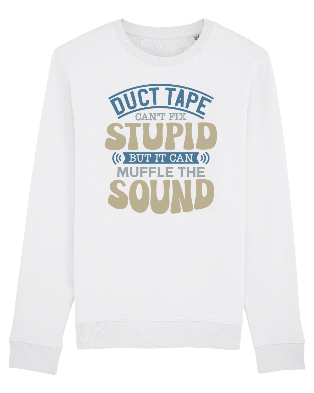 Bluză mânecă lungă Unisex Rise White