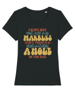 I Have Not Lost All My Marbles Tricou mânecă scurtă guler larg fitted Damă Expresser