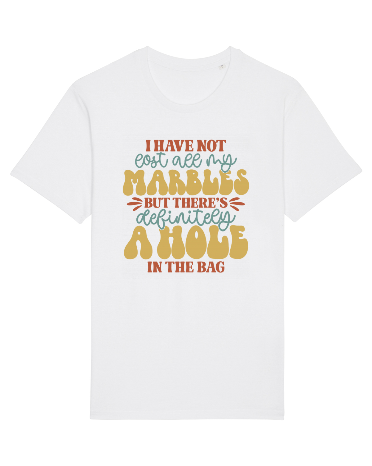 Tricou mânecă scurtă Unisex Rocker White