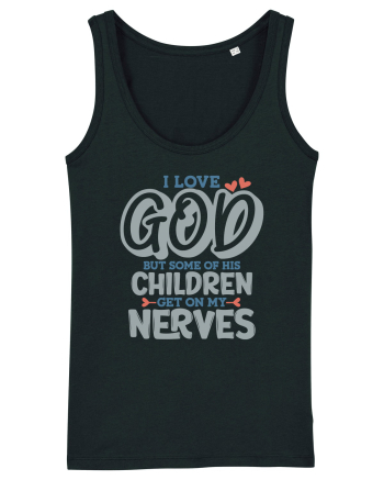 I Love God Black