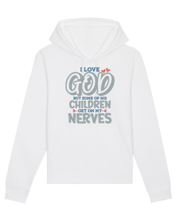 I Love God White