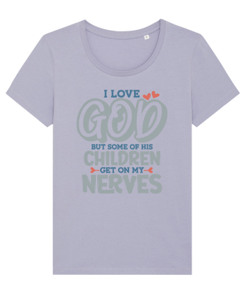 I Love God Lavender