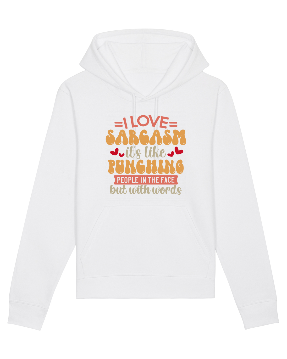 Hanorac Unisex Drummer White
