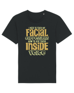 I Need To Teach My Facial Expressions Tricou mânecă scurtă Unisex Rocker