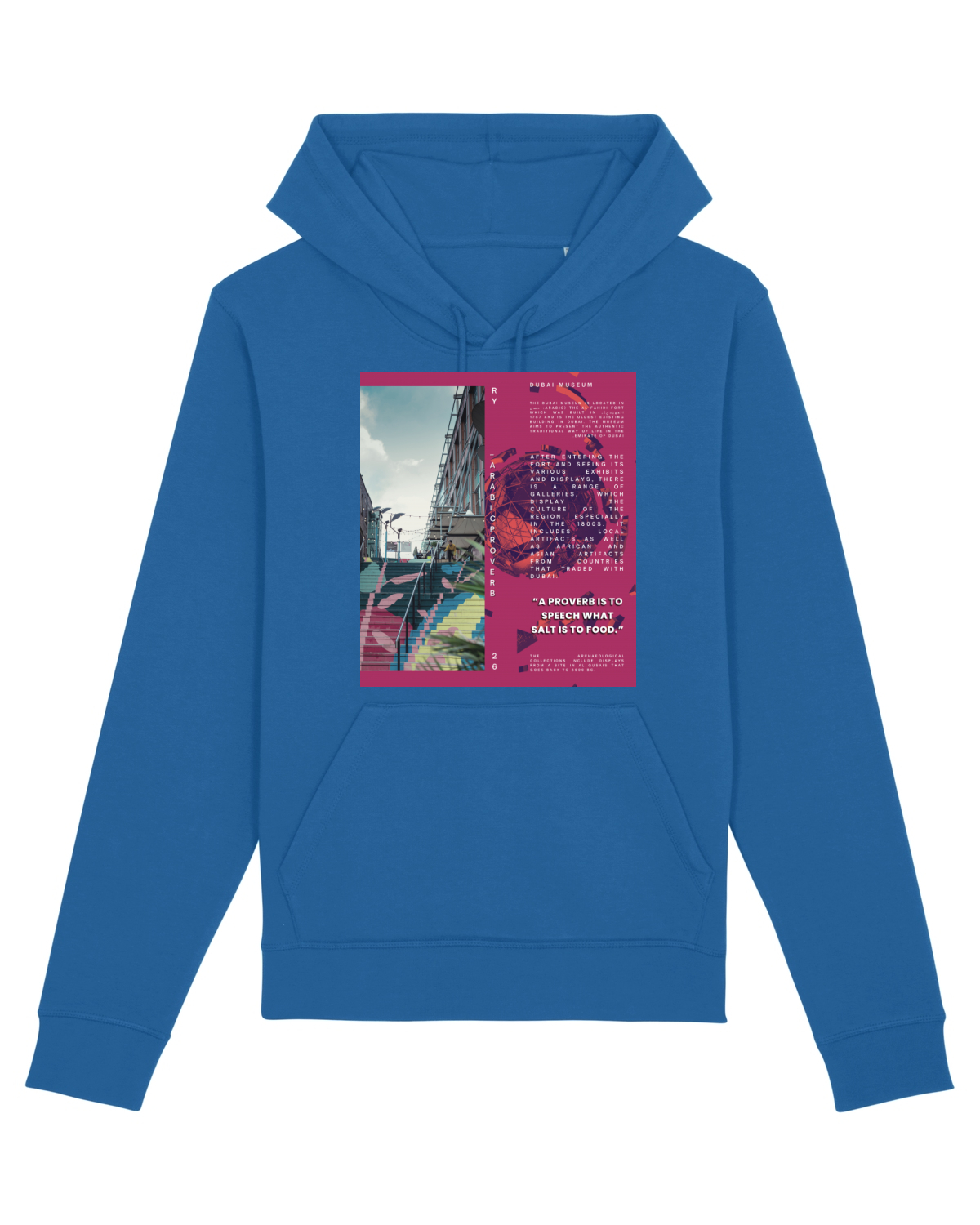 Hanorac Unisex Drummer Royal Blue