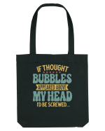If Thought Bubbles Appeared Above My Head Sacoșă textilă