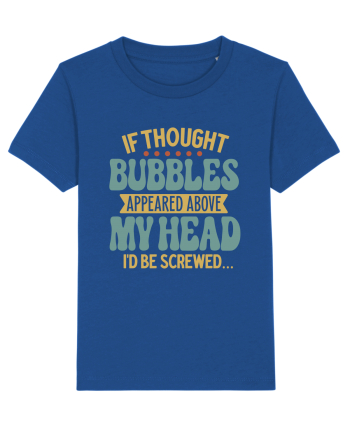 If Thought Bubbles Appeared Above My Head Majorelle Blue