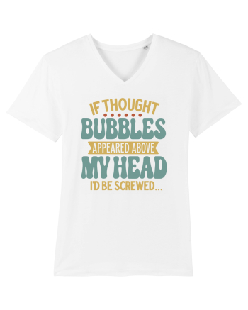 If Thought Bubbles Appeared Above My Head White