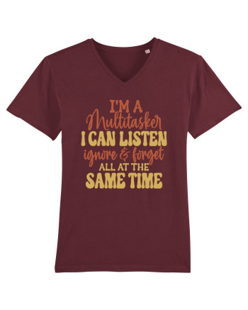 I'm A Multitasker Burgundy