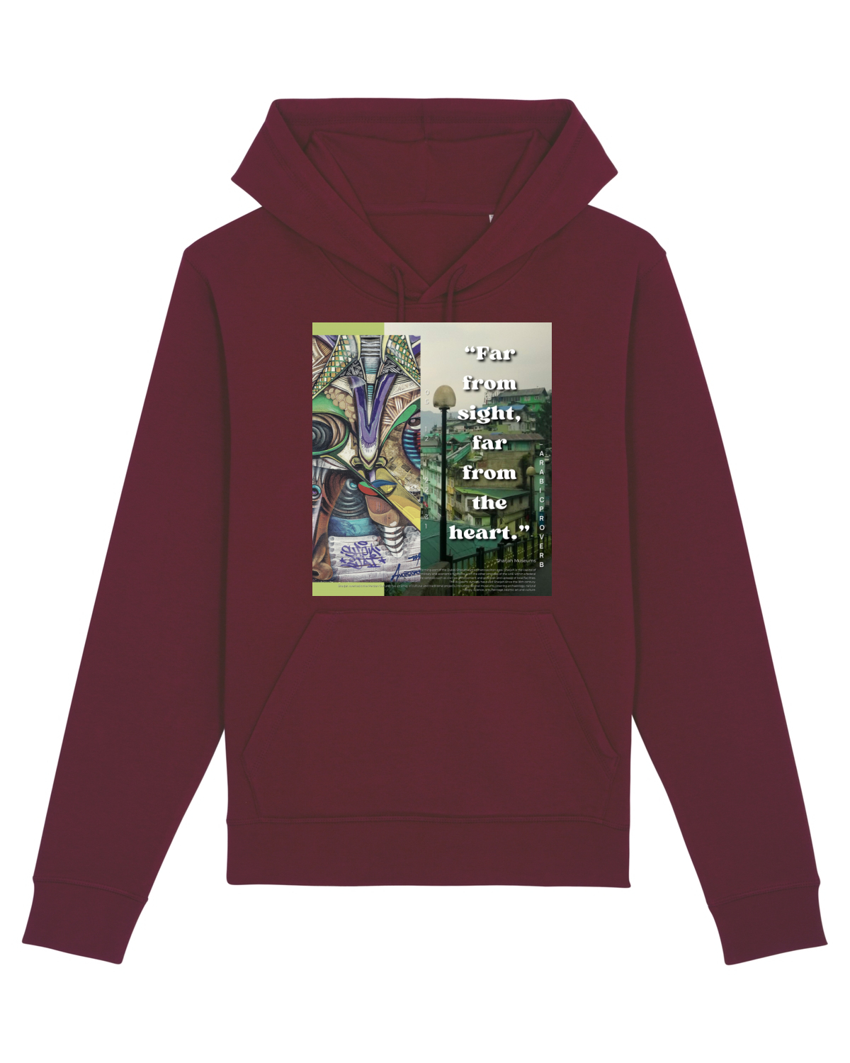 Hanorac Unisex Drummer Burgundy