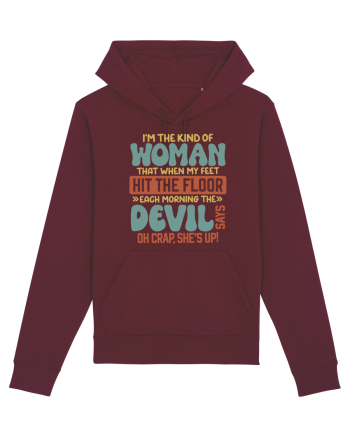 I'm The Kind Of Woman Burgundy