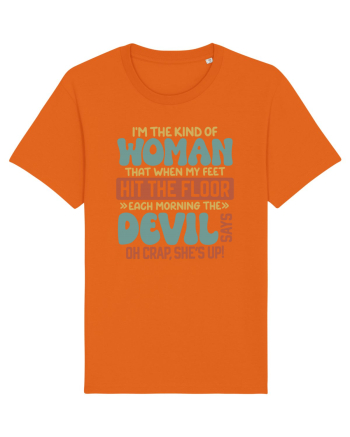 I'm The Kind Of Woman Bright Orange
