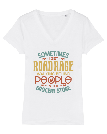 Sometimes I Get Road Rage White