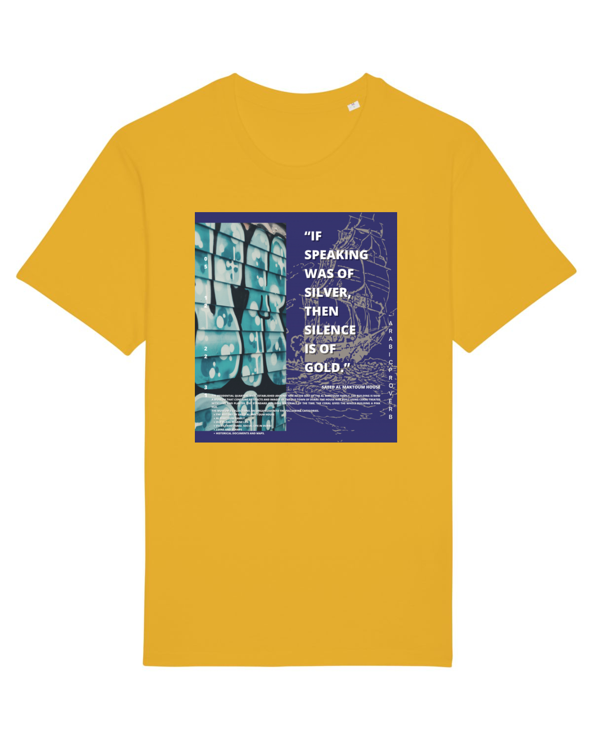 Tricou mânecă scurtă Unisex Rocker Spectra Yellow