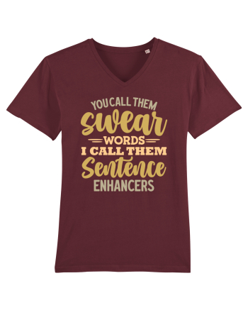 You Call Them Swear Words Burgundy
