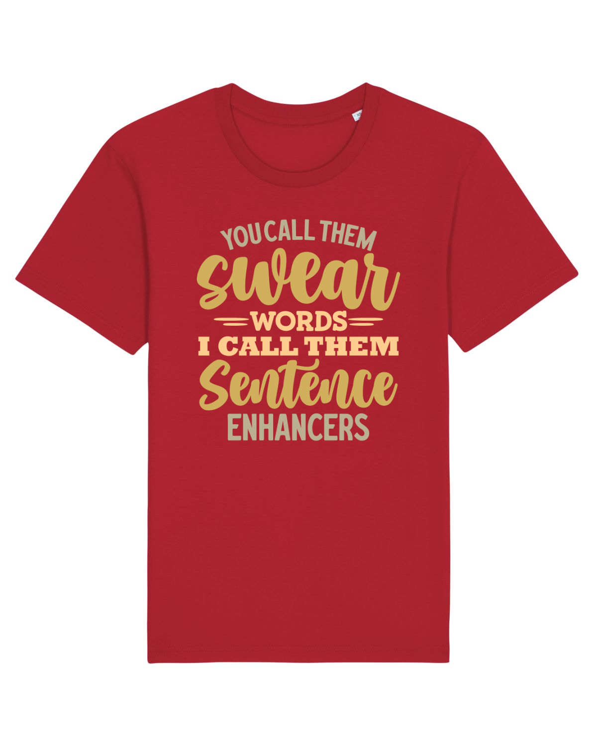 Tricou mânecă scurtă Unisex Rocker Red