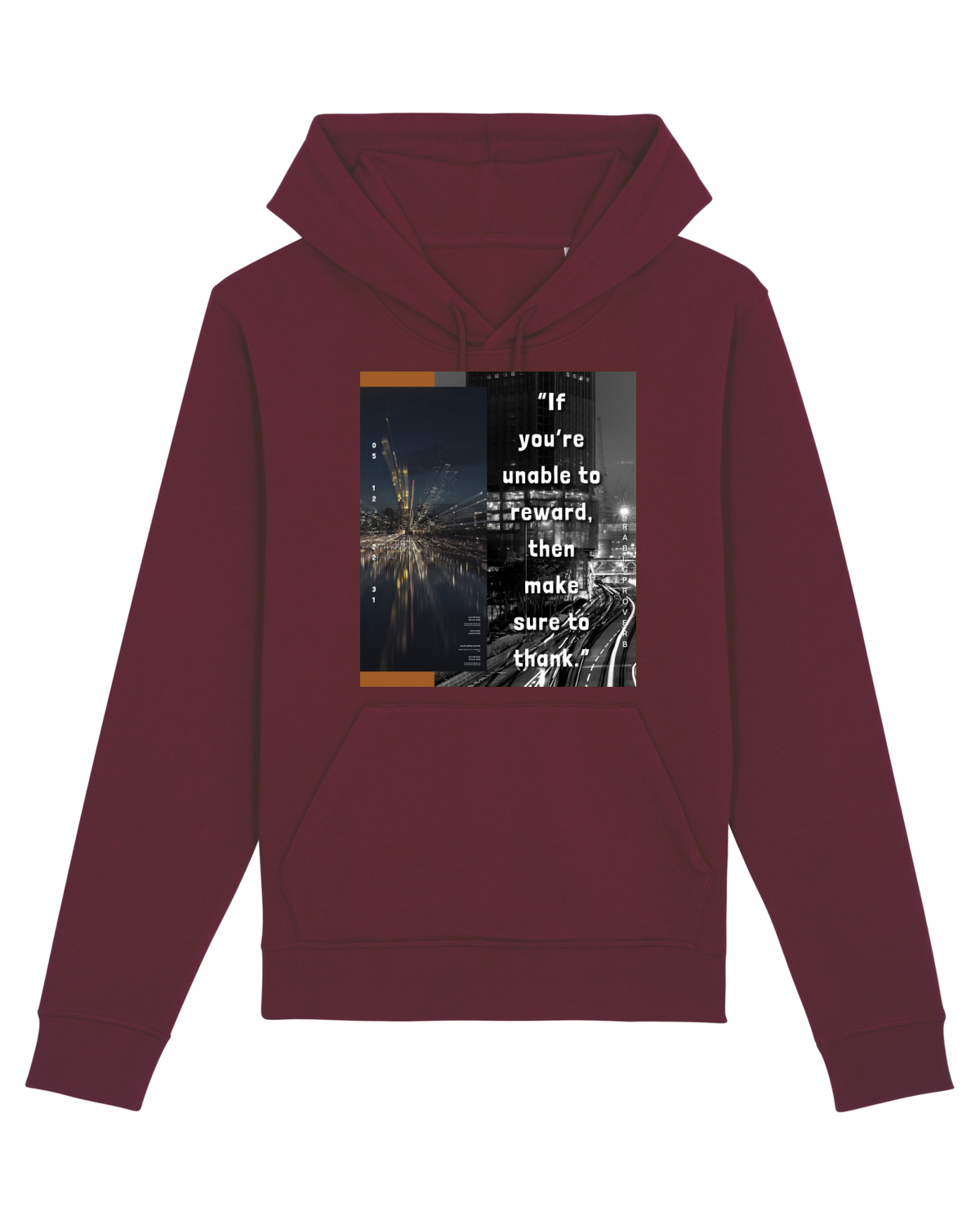 Hanorac Unisex Drummer Burgundy