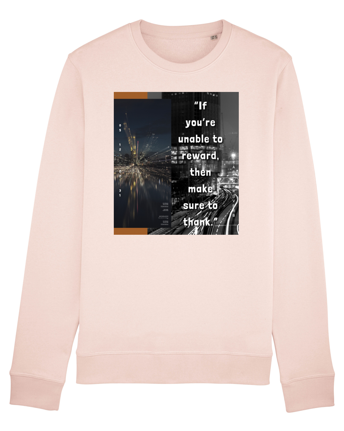Bluză mânecă lungă Unisex Rise Candy Pink