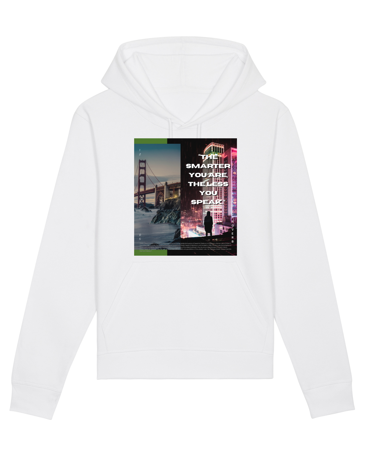 Hanorac Unisex Drummer White