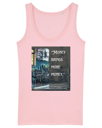 Money Bring More Money Cotton Pink