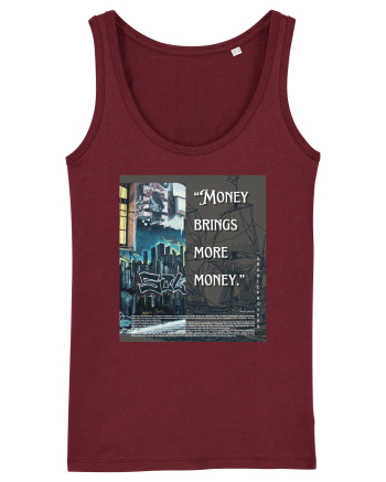 Money Bring More Money Burgundy
