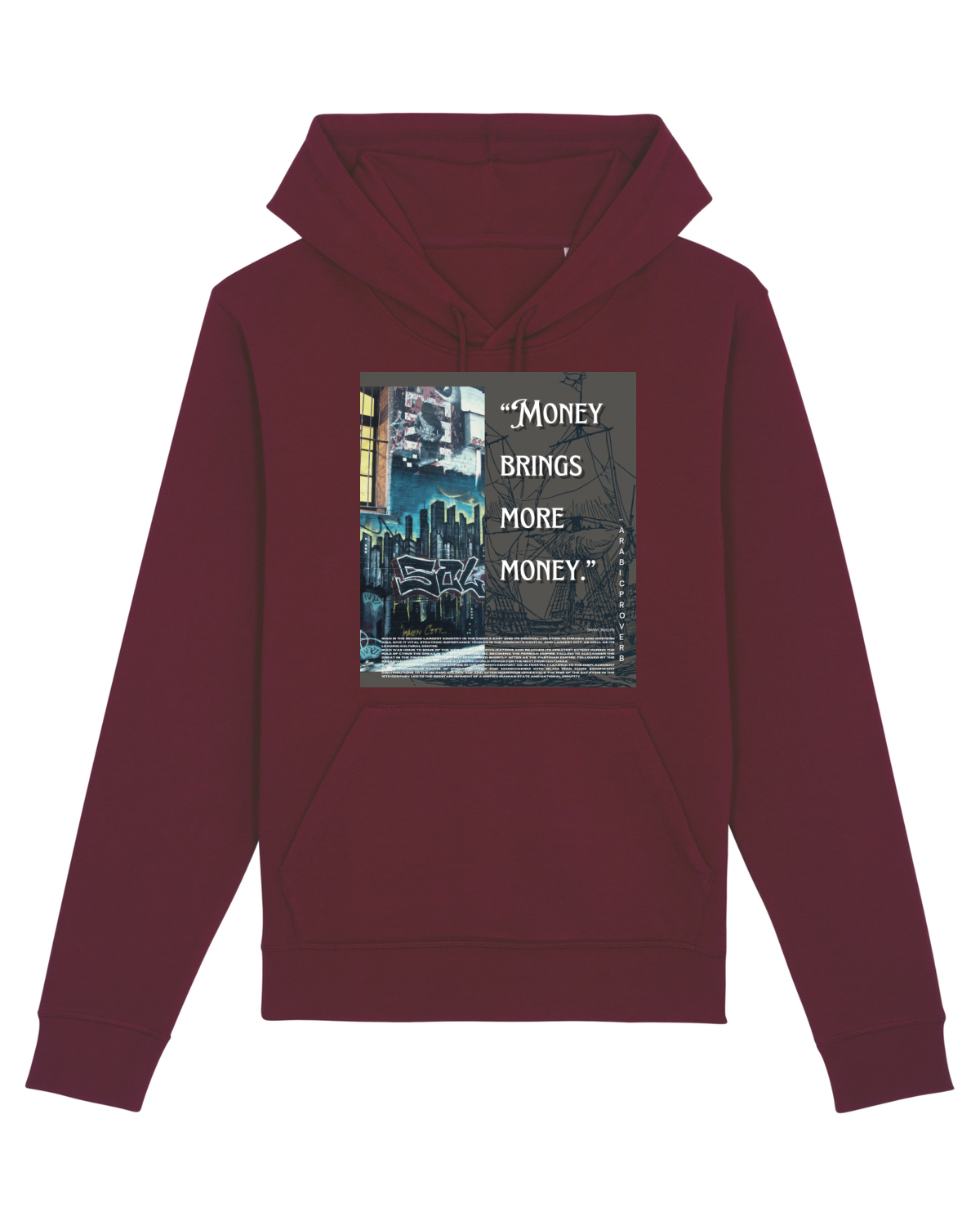 Hanorac Unisex Drummer Burgundy